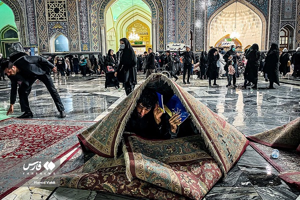 احیای شب بیست و یکم ماه رمضان در حرم رضوی