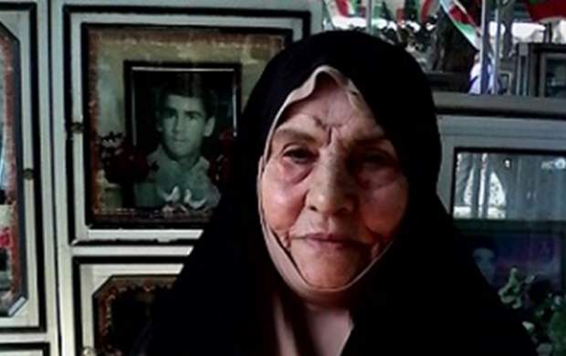 مادر شهیدان بوربور به فرزندان شهیدش پیوست