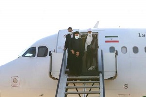 رئیس جمهور وارد شهرکرد شد