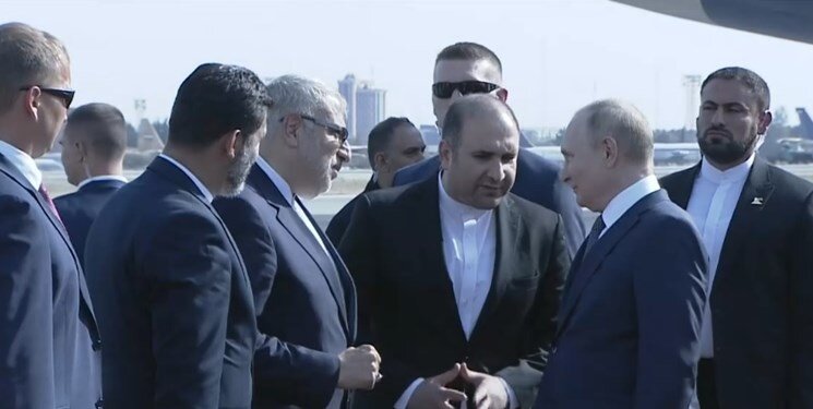 پوتین وارد تهران شد