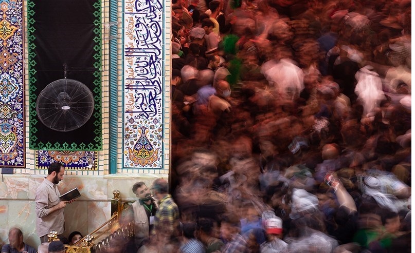 ورود دسته های عزاداری به کربلا