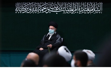 مراسم عزاداری اربعین حسینی در محضر رهبر انقلاب برگزار شد مراسم عزاداری اربعین حسینی در محضر رهبر انقلاب برگزار شد