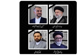 رئیس جمهور  و هیئت همراه به  شهادت رسیدند