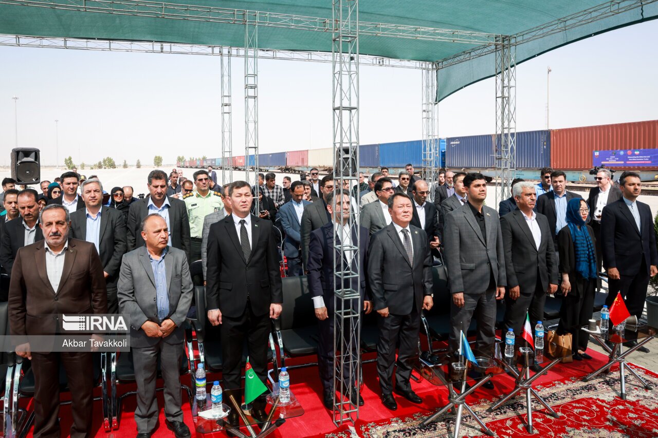 راه اندازی قطار کانتینری ایران- چین