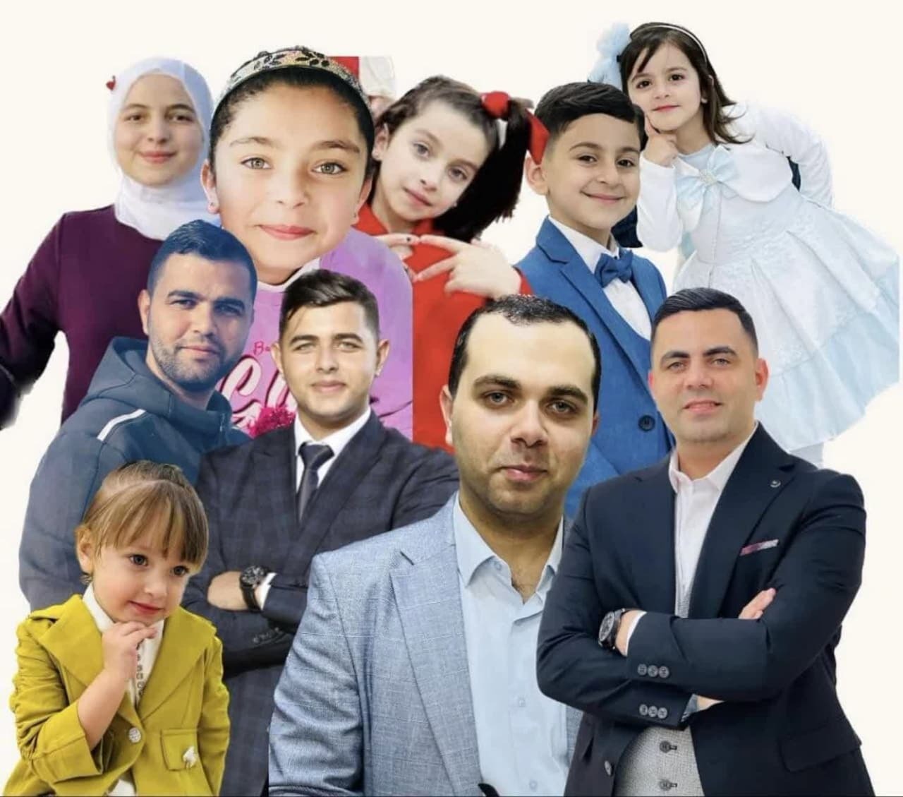 قاب عکسی تلخ از ۱۰ شهید خانواده هنیه