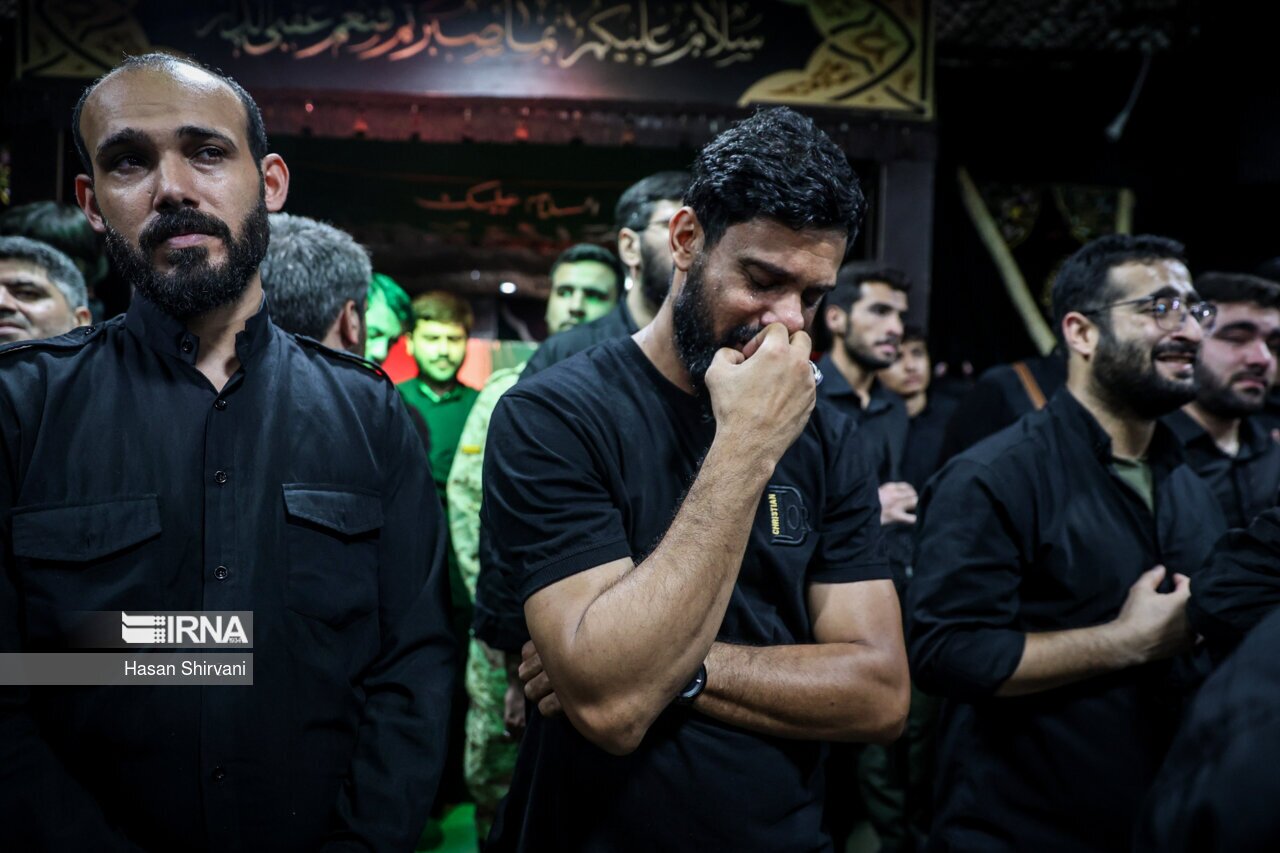وداع با پیکر شهید «میلاد بیدی»