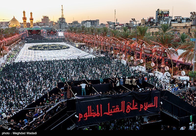 دسته عزاداری بنی عامر در بین‌الحرمین