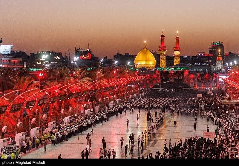 دسته عزاداری بنی عامر در بین‌الحرمین