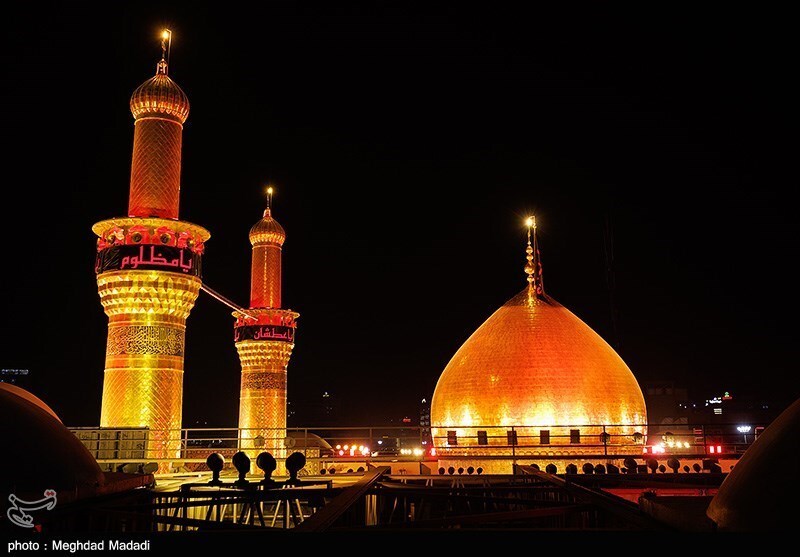 دسته عزاداری بنی عامر در بین‌الحرمین