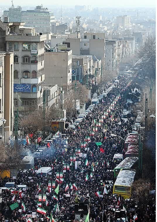 اجتماع عظیم میلیونی مردم علیه تروریسم اسرائیلی-آمریکایی