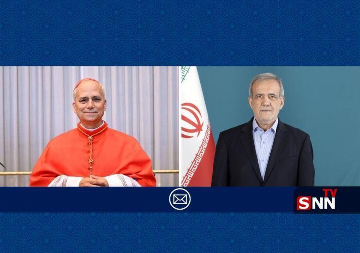 پیام تبریک پزشکیان به رهبر کاتولیک&zwnj;های جهان