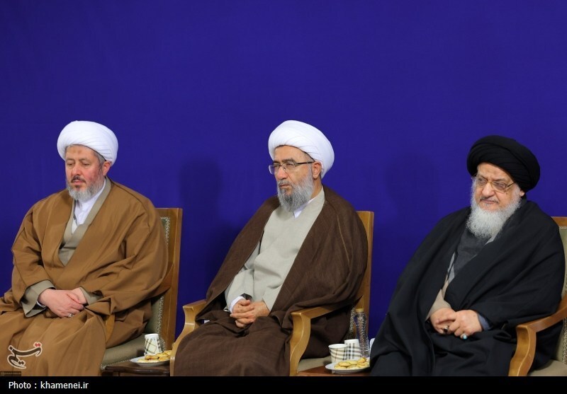 دیدار اعضای ستاد برگزاری کنگره بزرگداشت آیت&zwnj;الله سید محمدهادی میلانی با رهبر معظم انقلاب