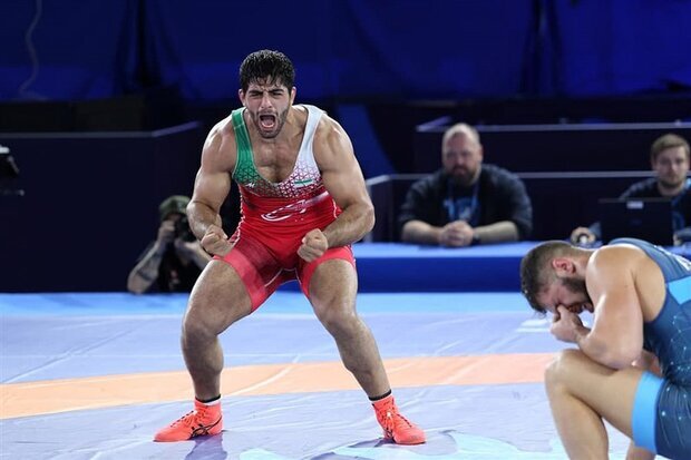 ساروی در جمع بزرگان جهان؛ کشتی&zwnj;گیر ایران رقیب ام&zwnj;باپه شد