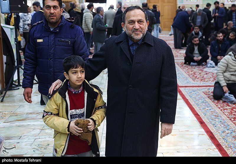 مراسم گرامیداشت روز پاسدار بر سر مزار شهید سلامی