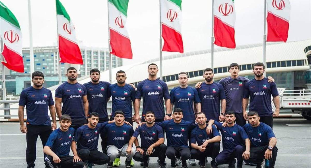 قهرمانی کشتی فرنگی ایران با ۷ مدال رنگارنگ