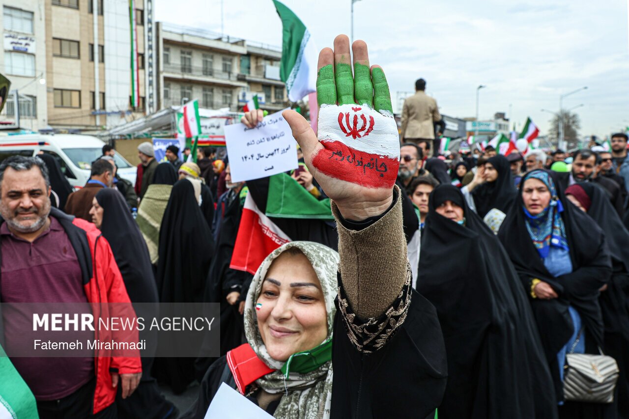 راهپیمایی ۲۲ بهمن در تهران
