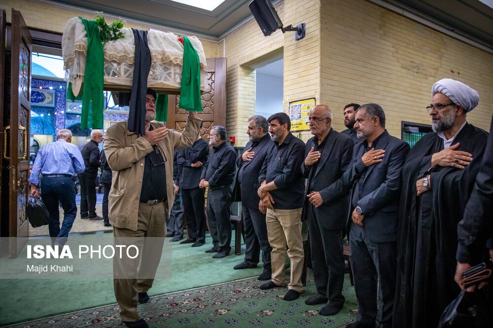 مراسم یادبود شهید سرلشکر امیرعلی حاجی‌زاده