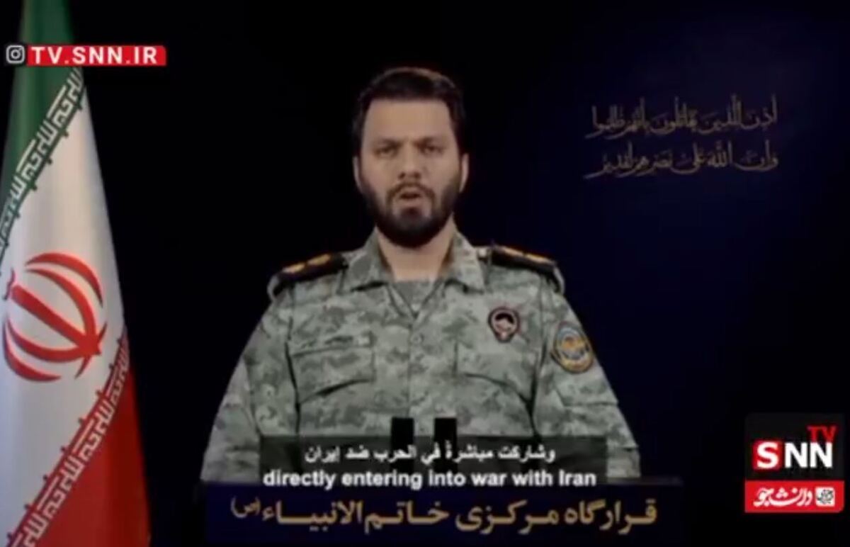 سخنگوی قرارگاه خاتم‌الانبیاء: عملیات‌هایی قدرتمند و پشیمان‌کننده در انتظار آمریکا است + فیلم