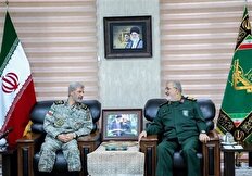 دیدار فرماندهان سپاه و ارتش + فیلم و جزئیات