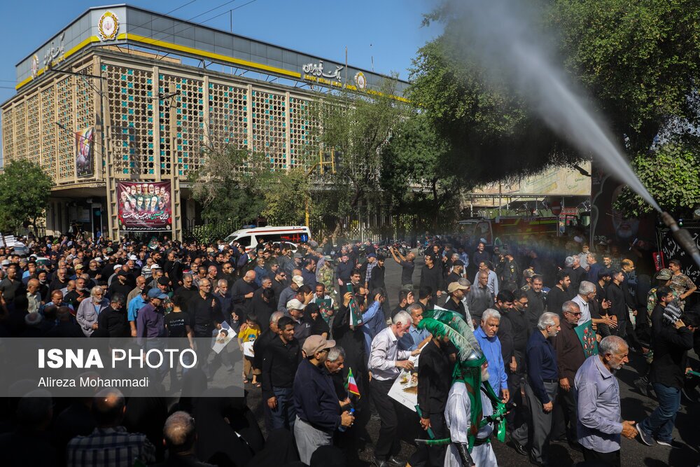 تشییع پیکر شهید سردار «غلامعلی رشید» در دزفول