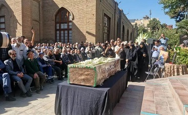 بدرقه زندهیاد محمد کاسبی/ تشییع هنرمندی که علیرغم سختی، عزتمند زیست