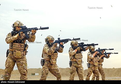 تمرینات تاکتیکی فاتحین با تجهیزات جدید