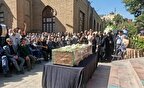 بدرقه زنده‌یاد محمد کاسبی/ تشییع هنرمندی که علی‌رغم سختی، عزتمند زیست