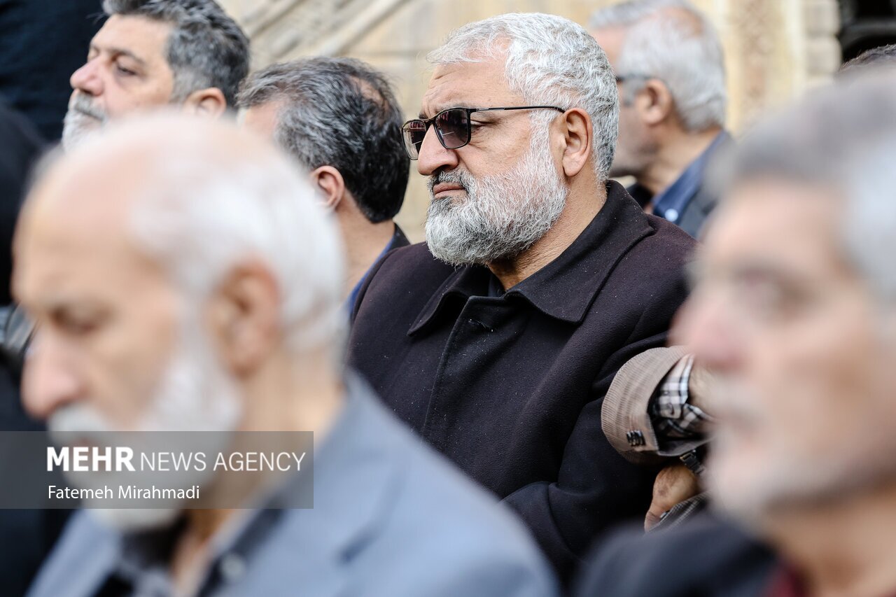 مراسم تشییع پیکر مرحوم سید محمد موسوی مراسم تشییع پیکر مرحوم سید محمد موسوی