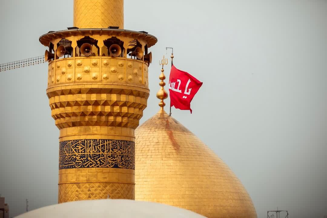 قطرات باران زائر کربلا شدند +تصاویر