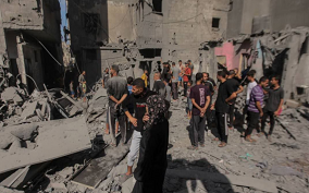 حملات هوایی بامدادی ارتش صهیونیستی به خان‌یونس و شرق غزه