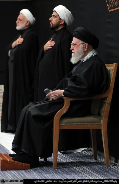 دومین شب مراسم عزاداری ایام شهادت حضرت فاطمةالزهرا سلام‌الله‌علیها در حسینیه امام خمینی(ره)