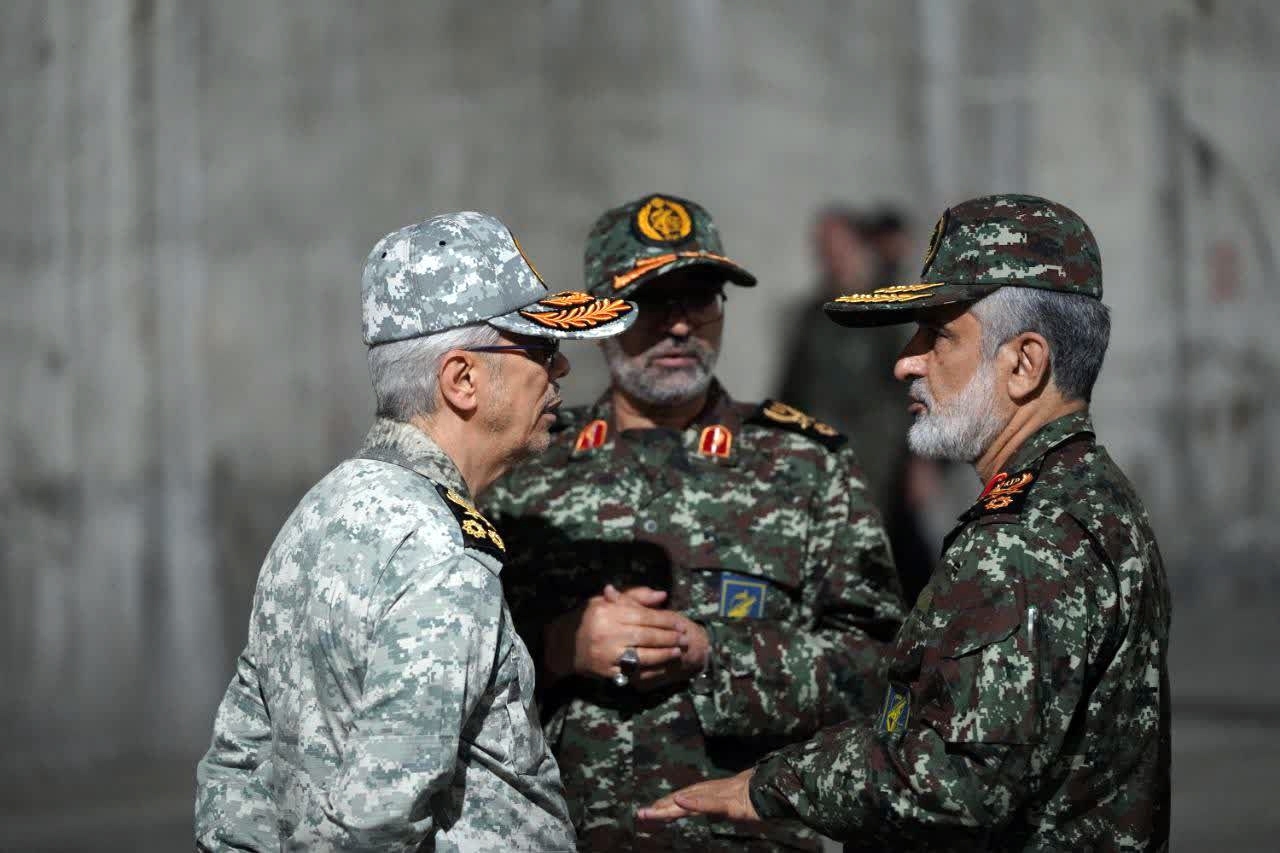 شهیدان باقری و حاجی&zwnj;زاده در شهر موشکی سپاه