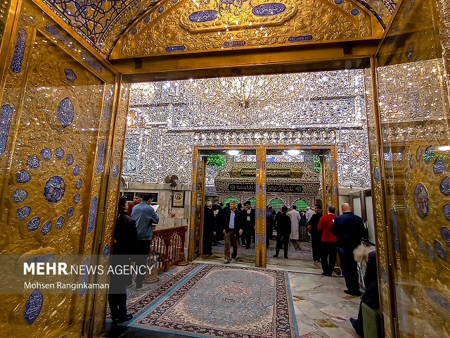 حال و هوای بارانی شهر نجف اشرف