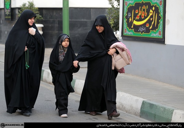 مراسم عزاداری شام شهادت حضرت فاطمةالزهرا سلام‌الله‌علیها در حسینیه امام خمینی(ره)