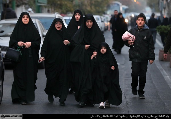 مراسم عزاداری شام شهادت حضرت فاطمةالزهرا سلام‌الله‌علیها در حسینیه امام خمینی(ره)