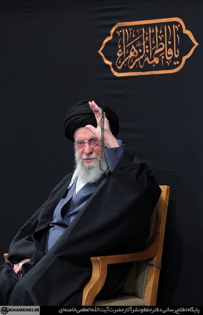 مراسم عزاداری شام شهادت حضرت فاطمةالزهرا سلام‌الله‌علیها در حسینیه امام خمینی(ره)