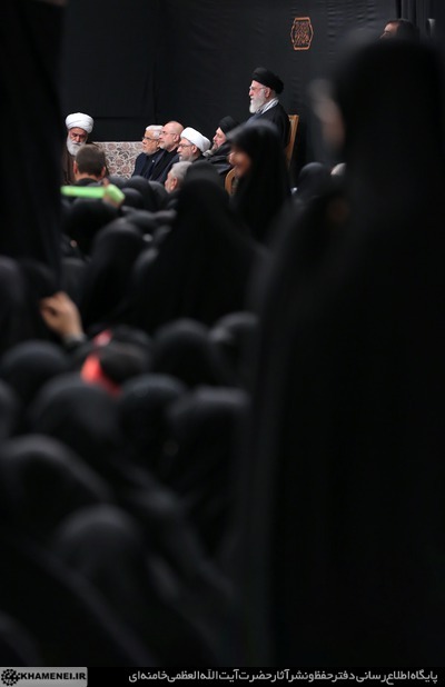 مراسم عزاداری شام شهادت حضرت فاطمةالزهرا سلام‌الله‌علیها در حسینیه امام خمینی(ره)