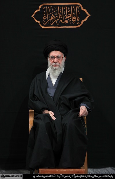 مراسم عزاداری شام شهادت حضرت فاطمةالزهرا سلام‌الله‌علیها در حسینیه امام خمینی(ره)