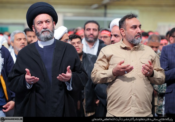 مراسم روز بسیج در حسینیه امام خمینی(ره)