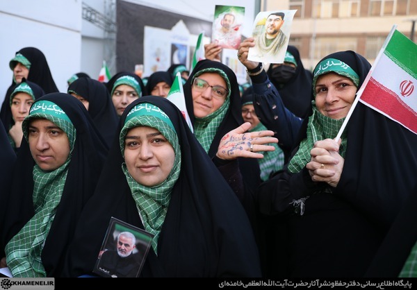 مراسم روز بسیج در حسینیه امام خمینی(ره)