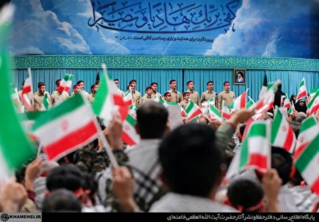 مراسم روز بسیج در حسینیه امام خمینی(ره)