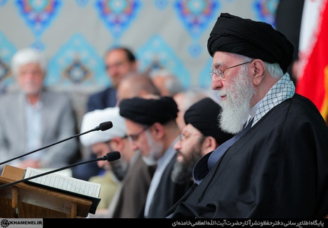 قرار هر ساله قاریان در حسینیه امام خمینی